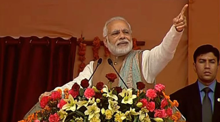 PM Modi uplifted the Election campaign by attacking on all opposition parties in UP Rally