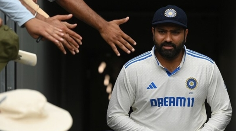 Rohit Sharma in White