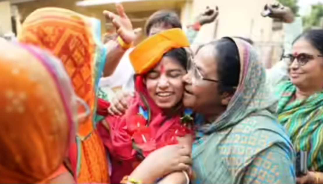 Maithili Thakur Winning Image