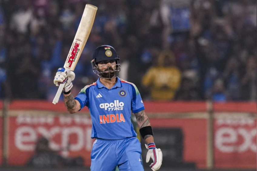 Virat Kohli during match