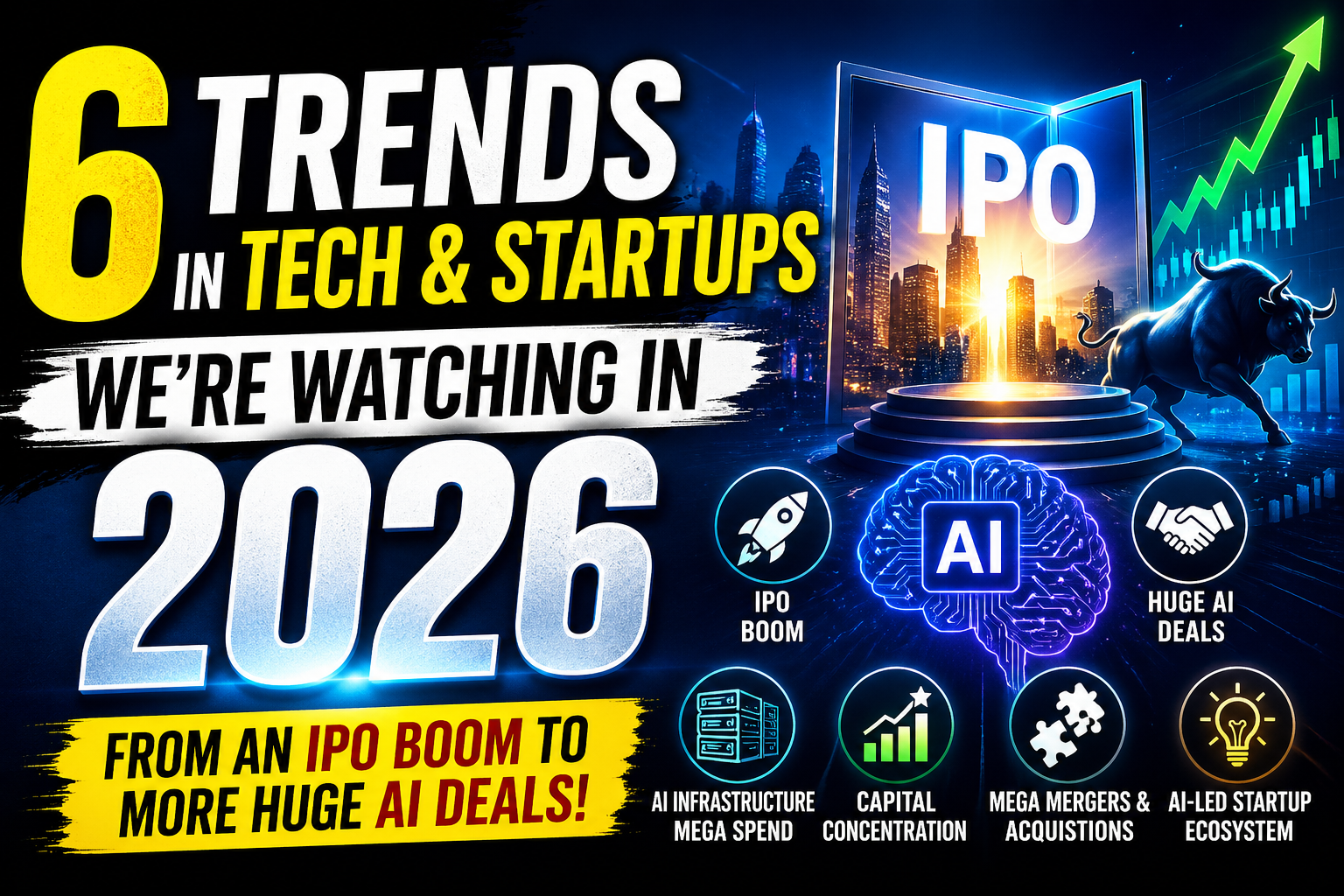 6 trends in tech & startup