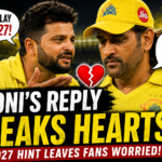 Dhoni’s Emotional IPL 2027 Hint Leaves CSK Fans Worried