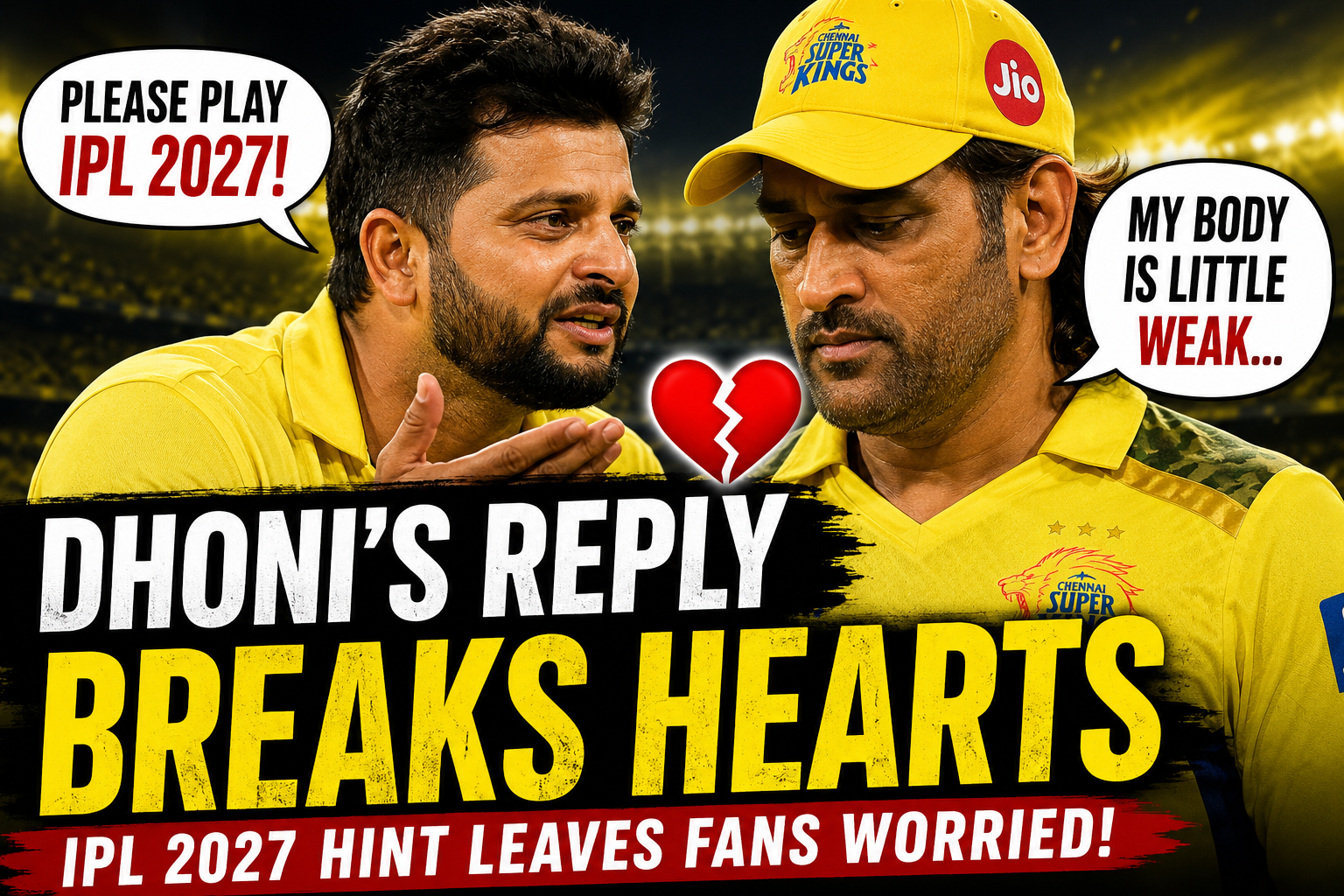Dhoni reply on retirements