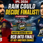 RCB Get Massive Advantage if Rain Cancels Qualifier 1 Against GT